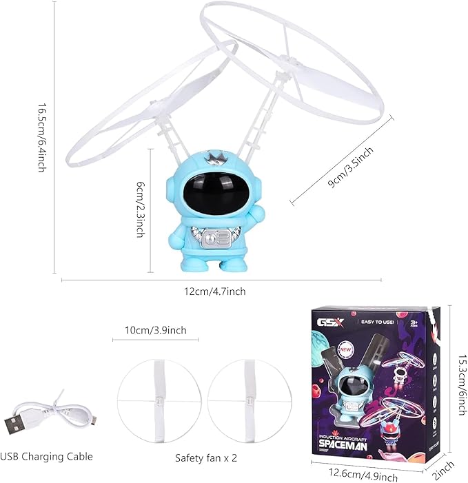 Kids Safe and Durable Astronaut Flying Toy