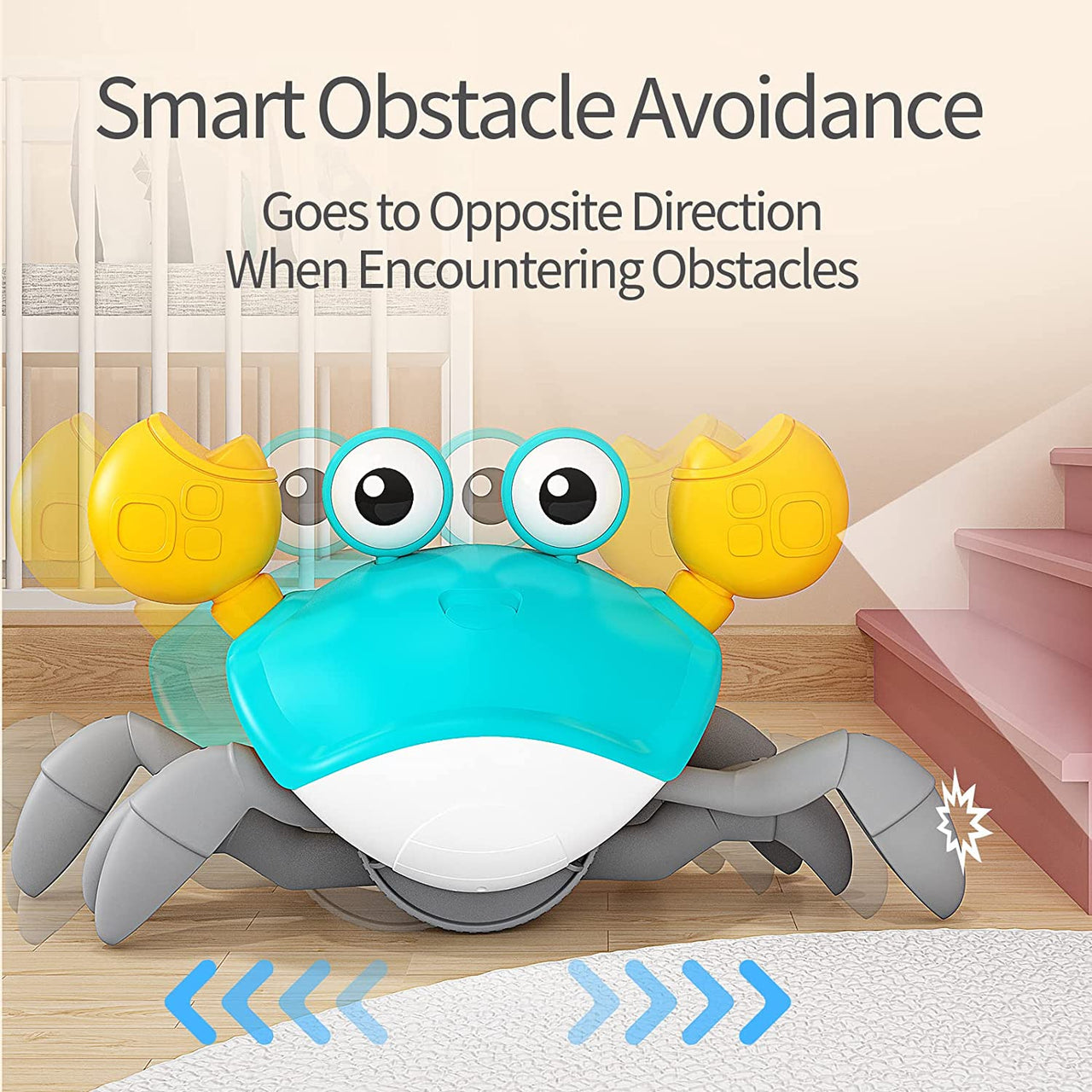 Crawling Crab Moving Toy